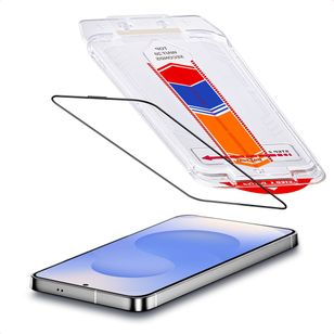 Accezz Gehärteter Glas-Schutz + Applikator Samsung Galaxy S25 FE