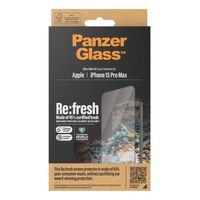 PanzerGlass Ultra-Wide Fit Antibakterieller Displayschutz Apple iPhone 15 Pro Max