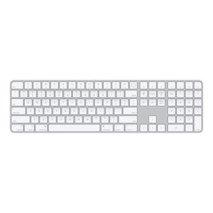 Apple Magic Keyboard mit Numerisches Tastenfeld und Touch ID - Kabellose Tastatur - QWERTY / US - Weiß