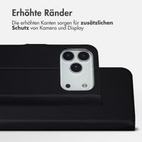 Accezz Wallet TPU Klapphülle Apple iPhone 17 Pro - Schwarz