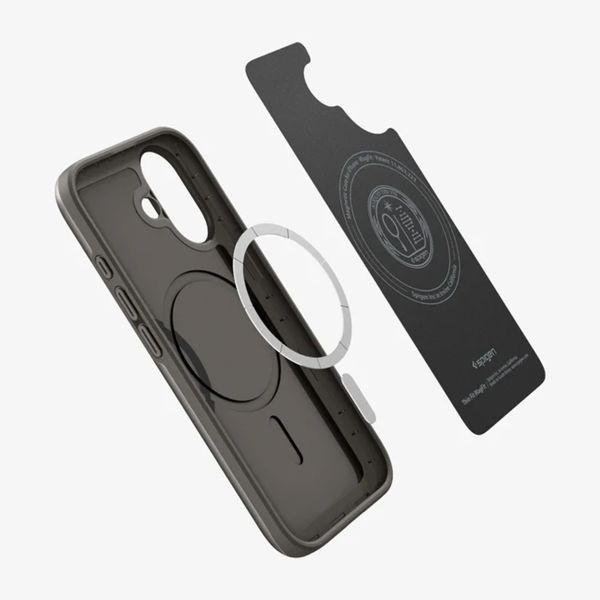 Spigen Thin Fit Backcover mit MagSafe Apple iPhone 17 - Gunmetal