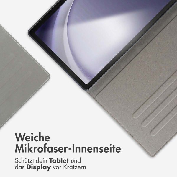 Accezz Classic Klapphülle Samsung Galaxy Tab A11 Plus - Braun