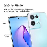 Accezz Clear TPU Backcover Oppo Reno 8 Pro 5G - Transparent