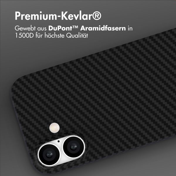 Accezz MagSafe Kevlar® Hülle Apple iPhone 17 - Schwarz