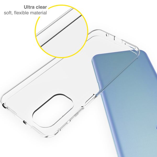 Accezz Clear TPU Backcover Motorola Moto G31 / G41 - Transparent