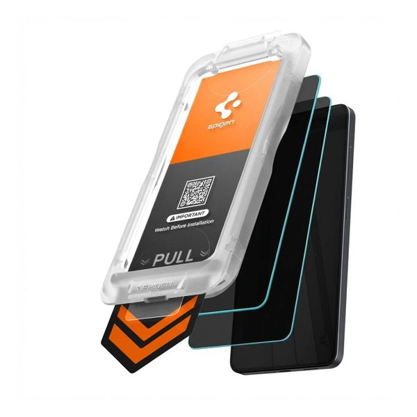 Spigen GLAStR Privacy EZ Fit Displayschutzfolie + Applicator - 2er-Pack Samsung Galaxy S26 Plus