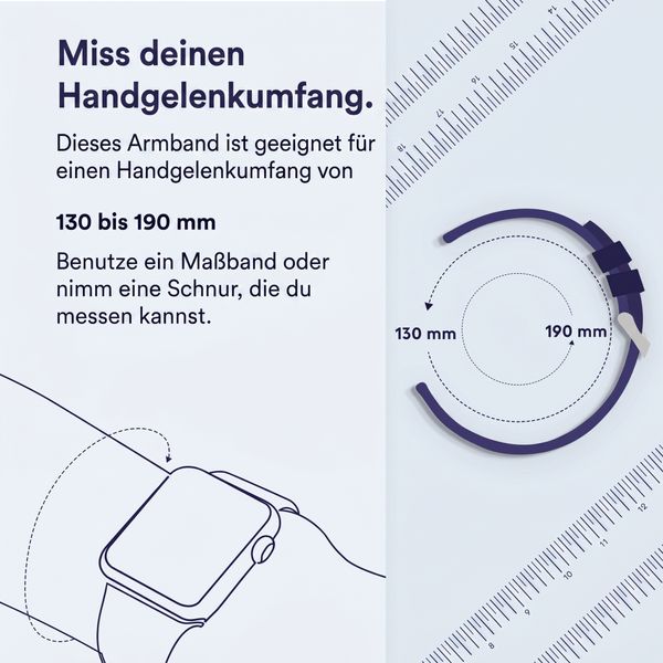 Apple Sport Loop Armband für Apple Watch | 38/40/41 mm - Obsidian Mist