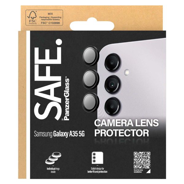 SAFE by PanzerGlass Hoops Kameraschutz Samsung Galaxy A35 - Transparent