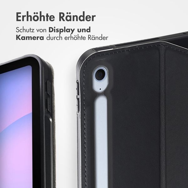 Accezz Classic Klapphülle Samsung Galaxy Tab S10 FE Plus - Schwarz