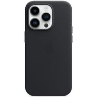 Apple Leder-Case MagSafe Apple iPhone 14 Pro - Midnight