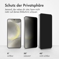 Accezz Privacy Displayschutz aus gehärtetem Glas Samsung Galaxy S25 / S24