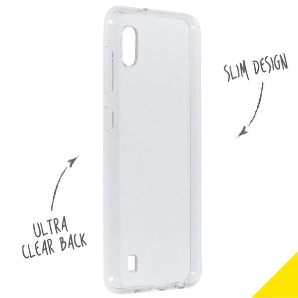 Accezz Clear TPU Backcover Samsung Galaxy A10 - Transparent