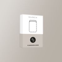 Selencia Croco Kartenhalter mit MagSafe - Choco Brown
