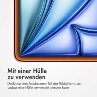 Accezz Schutzfolie aus gehärtetem Glas mit Applikator Apple iPad Air 11 Zoll (2026) M4 / (2025) M3 / (2024) M2