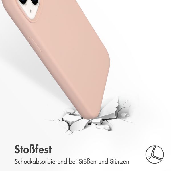 Accezz Liquid Silikoncase Apple iPhone 14 Plus - Rosa