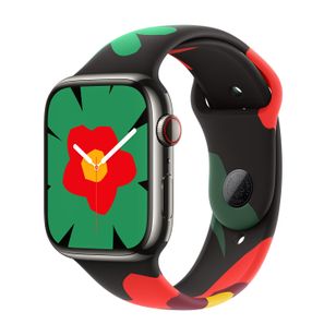 Apple Sport Armband für  Apple Watch | 38/40/41/42 mm - Größe M/L - Unity Bloom