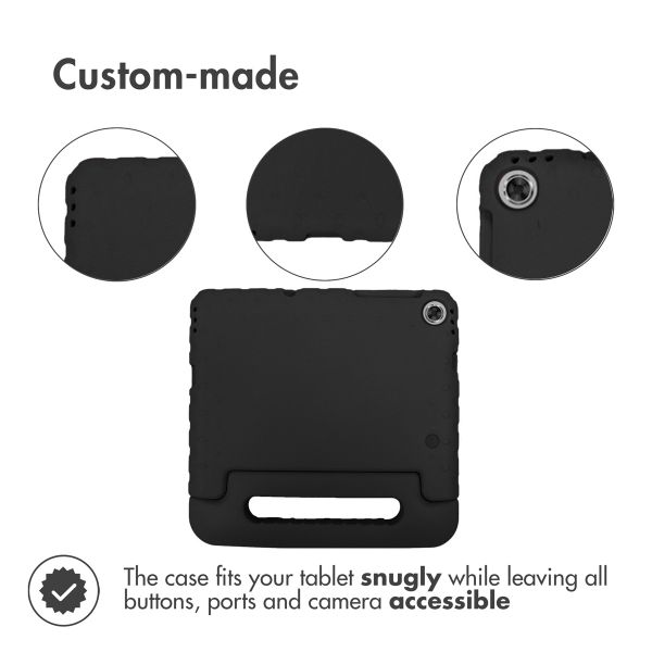 Accezz SchutzHülle mit Handgriff kindersicher Lenovo Tab M10 Plus / M10 FHD Plus - Schwarz