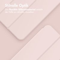 Accezz Smarte Klapphülle aus Silikon Apple iPad Air 13 Zoll (2026) M4 / (2025) M3 / (2024) M2 - Rosa