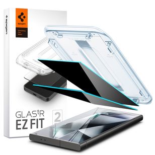 Spigen GLAStR Privacy EZ Fit Displayschutzfolie + Applicator - 2er-Pack Samsung Galaxy S24 Ultra