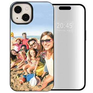 Gestalte deine eigene Hardcase Hülle Apple iPhone 15 - Schwarz