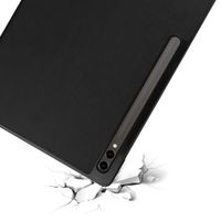 Accezz Trifold Klapphülle Samsung Galaxy Tab S10 Ultra / Tab S9 Ultra - Schwarz