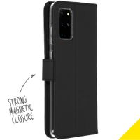 Accezz Wallet TPU Klapphülle Samsung Galaxy S20 Plus - Schwarz