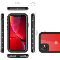 Redpepper Dot Waterproof Case Apple iPhone 11 - Schwarz