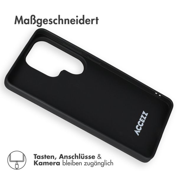 Accezz Color TPU Hülle Samsung Galaxy S26 Ultra - Schwarz