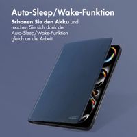Accezz Classic Klapphülle Apple iPad Pro 13 (2025) M5 / (2024) M4 - Dunkelblau