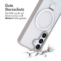 Accezz Ring Stand Backcover mit MagSafe Samsung Galaxy S25 Plus - Grau