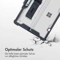 Accezz Robuste Hülle mit Ständer Microsoft Surface Pro 9 / Pro 10 / Pro 11 / Pro 12 - 13 Zoll - Schwarz