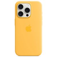 Apple Silikon-Case MagSafe Apple iPhone 15 Pro - Sunshine