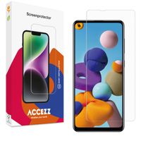 Accezz Screen Protector aus gehärtetem Glas Samsung Galaxy A21s