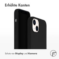Accezz Liquid Silikoncase Apple iPhone 14 Plus - Schwarz