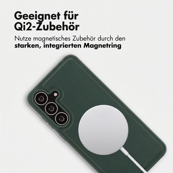 Accezz Backcover mit MagSafe Samsung Galaxy S25 FE - Grün