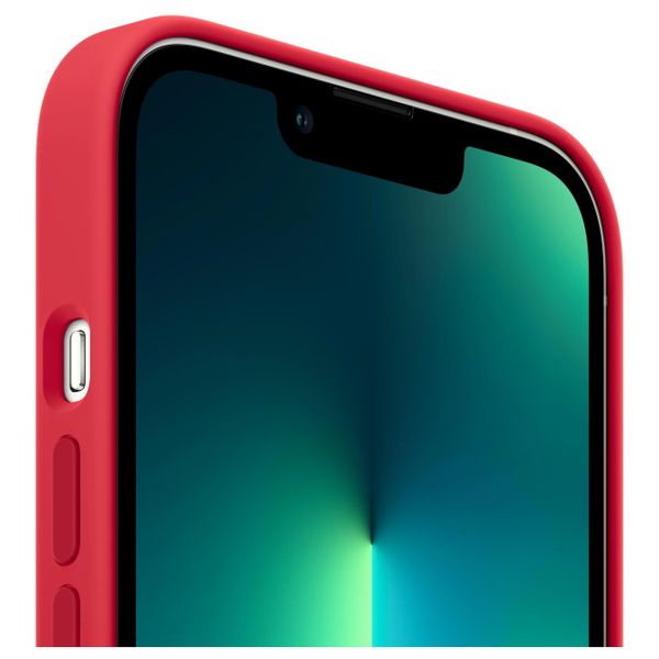 Apple Silikon-Case MagSafe Apple iPhone 13 Pro Max - (Product) Red