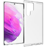 Accezz Clear TPU Backcover Samsung Galaxy S22 Ultra - Transparent