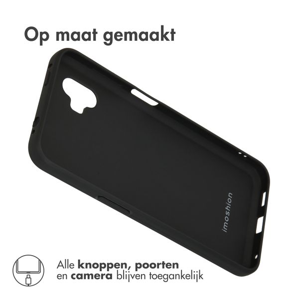 Accezz Color TPU Hülle Samsung Galaxy Xcover 6 Pro - Schwarz
