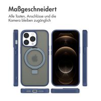 Accezz Ring Stand Backcover mit MagSafe Apple iPhone 13 Pro - Blau