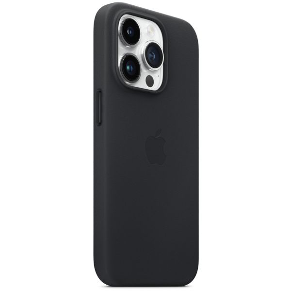 Apple Leder-Case MagSafe Apple iPhone 14 Pro - Midnight