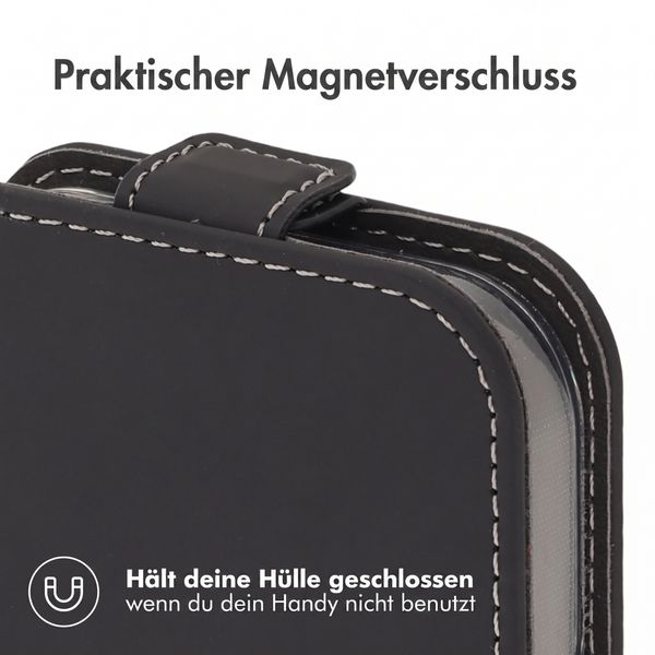 Accezz Flip Case Apple iPhone 18 Pro Max / 17 Pro Max - Schwarz