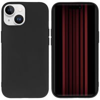 Accezz Color TPU Hülle Apple iPhone 15 - Schwarz