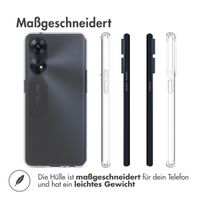Accezz Clear TPU Backcover Oppo Reno 8 T (4G) - Transparent