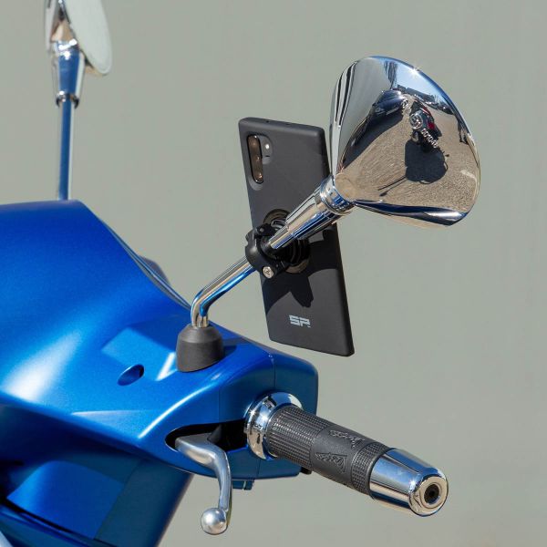 SP Connect Mirror Mount SPC+ Handyhalterung für Scooter / Motorrad - Spiegelbefestigung - Schwarz