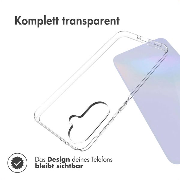 Accezz Clear TPU Backcover Samsung Galaxy A37 (5G) - Transparent