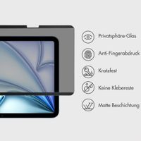 Accezz Magnetischer Sichtschutz-Displayschutz Apple iPad Air 11 Zoll (2026) M4 / (2025) M3 / (2024) M2