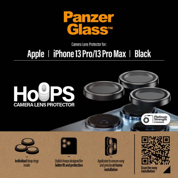 PanzerGlass Hoops Optic Rings Kameraschutz Apple iPhone 13 Pro (Max) - Transparent