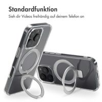 Accezz Ring Stand Backcover mit MagSafe Apple iPhone 16 Pro - Transparent
