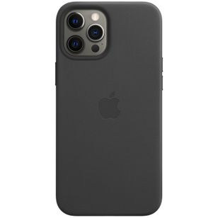 Apple Leder-Case MagSafe für das Apple iPhone 12 Pro Max - Black