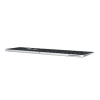 Apple Magic Keyboard mit Numerisches Tastenfeld und Touch ID - Kabellose Tastatur - QWERTY / UK (2024) - Schwarz